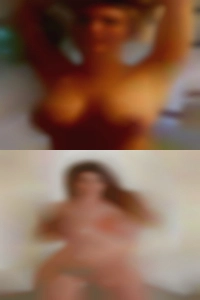 A short-hair horny women girl.